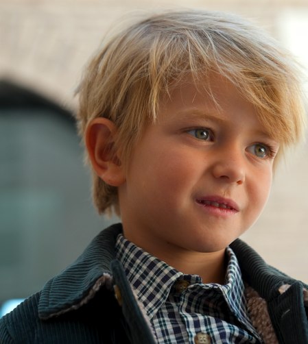 Campaña de moda infantil